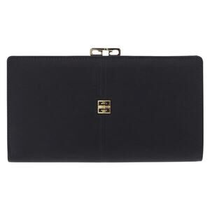 Givenchy Leather Long Wallet Black